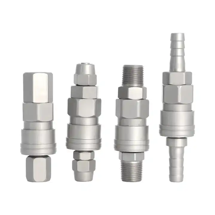 C-Type Self-Locking Quick Connector Pneumatic Tool Air Pipe Quick Fittings Air Compressor Accessory Air Pump Joint