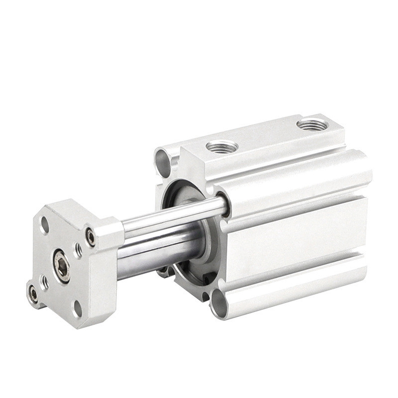 Thin Type Cylinder CQMB Bore 25 CDQMB Compact Pneumatic Cylinders with Guide Rod Three Rods