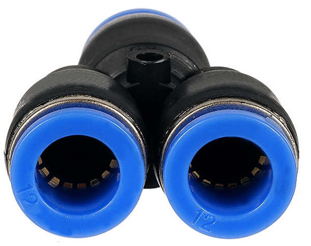 PY Series Air Hose Fittings Y Type Tube Quick Connecting One Touch Fittings