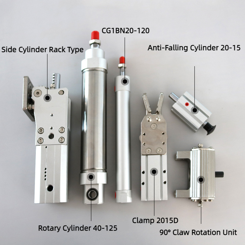 TX90 Robot Accessories Robot Rotation Robot Arm Claw Cylinder Rotation Group Reverse Fixture Rotary Shaft Cylinder