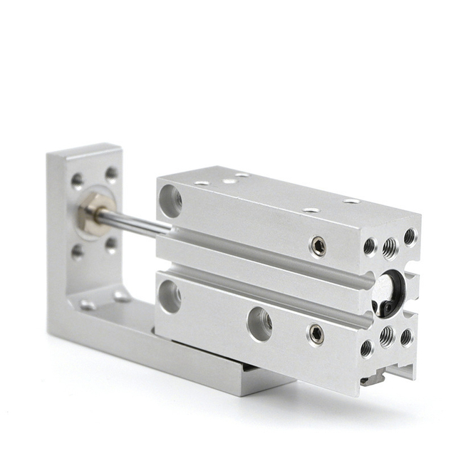 HLH Series Slide cylinder Guide Rod Cylinder Series Airtac Type Single Rod Rail Slide Air Pneumatic Cylinder
