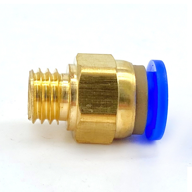 PC Type Straight Through Push in Pneumatic Fittings Male Thread Valve Quick Connect Fittings