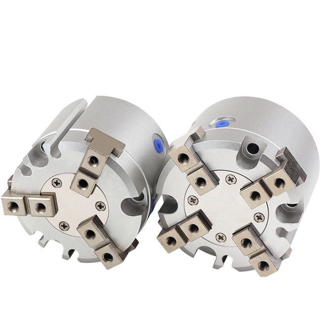 Pneumatic Gripper Claw Cylinders HFCI/HFCX/HFCY Bore 16/20/25/32/40/50/63 Two Jaw Three Claws Four Finger Cylinder