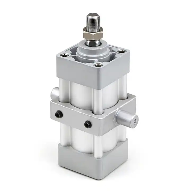 SI Series With TC Bracket Cylinder Swing Pneumatic Cylinder Aluminum Standard Double Action Air Cylinder