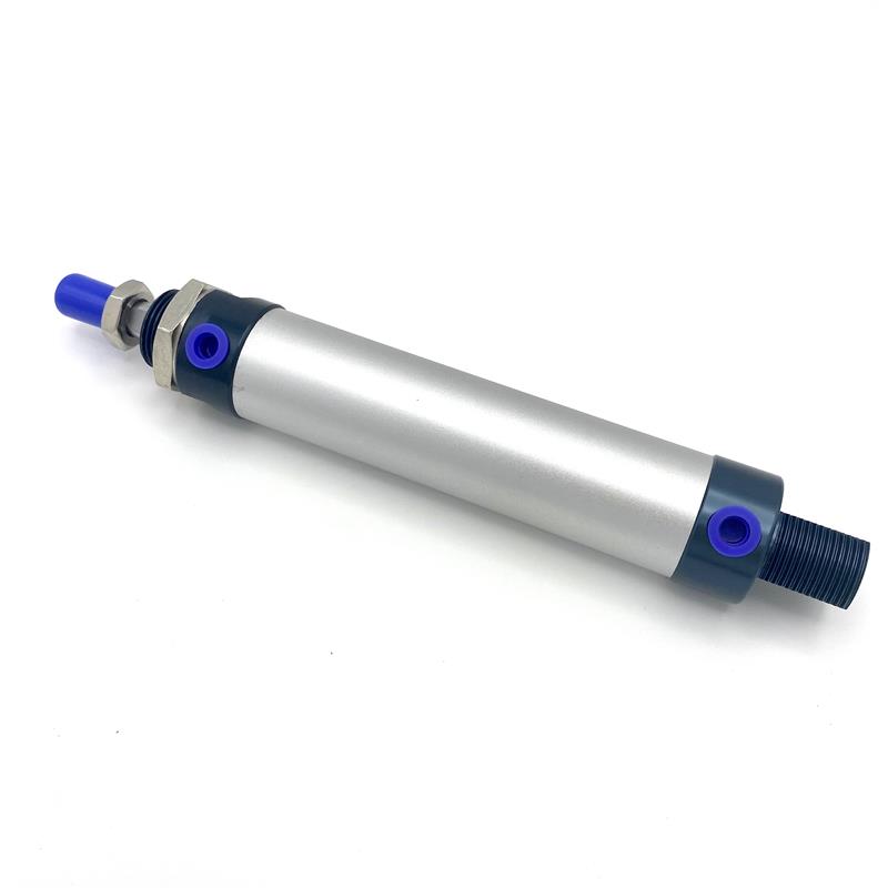 MAL 16-50mm Bore 25-500 Stoke Single Rod Double Action Aluminum Alloy Small Spring Pneumatic Air Cylinder