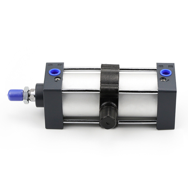 SC Standard Cylinder with TC Middle Swing Mounting Airtac Type SC-TC Pneumatic Air Cylinder Double Acting Piston Cylinder