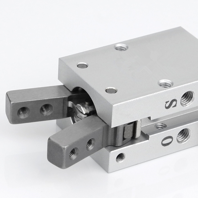 MHZ2 Type Single Double Acting Pneumatic Air Finger Cylinder